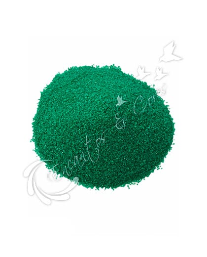 AREIA COLORIDA VERDE BANDEIRA