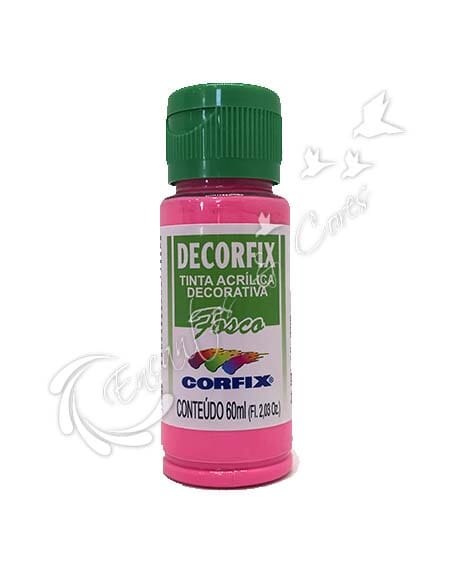 TINTA ACRÍLICA FOSCA DECORFIX TUTTI FRUTTI COR 487 60 ML TINTA ACRÍLICA FOSCA DECORFIX TUTTI FRUTTI COR 487 60 ML