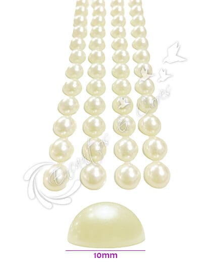 CARTELA MEIA PEROLA COR BRANCO CARTELA MEIA PEROLA COR BRANCO