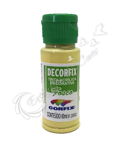 TINTA ACRÍLICA FOSCA DECORFIX CAMURÇA COR 347 60 ML TINTA ACRÍLICA FOSCA DECORFIX CAMURÇA COR 347 60 ML