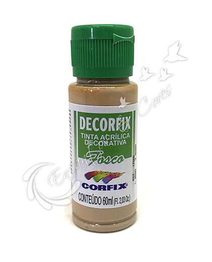 TINTA ACRÍLICA FOSCA DECORFIX DUSTY ROSE COR 456 60 ML TINTA ACRÍLICA FOSCA DECORFIX DUSTY ROSE COR 456 60 ML