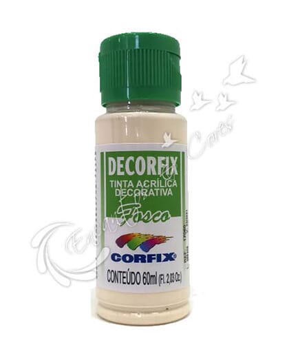 TINTA ACRÍLICA FOSCA DECORFIX SALMÃO BEBÊ COR 473 60 ML TINTA ACRÍLICA FOSCA DECORFIX SALMÃO BEBÊ COR 473 60 ML