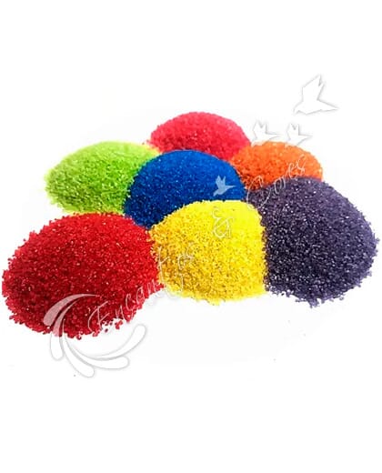 AREIA COLORIDA PARA ARTESANATO