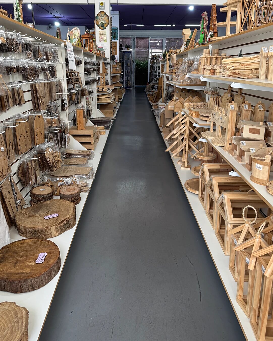 Itens decorativos em MDF e Pinus para artesanato loja Sorocaba