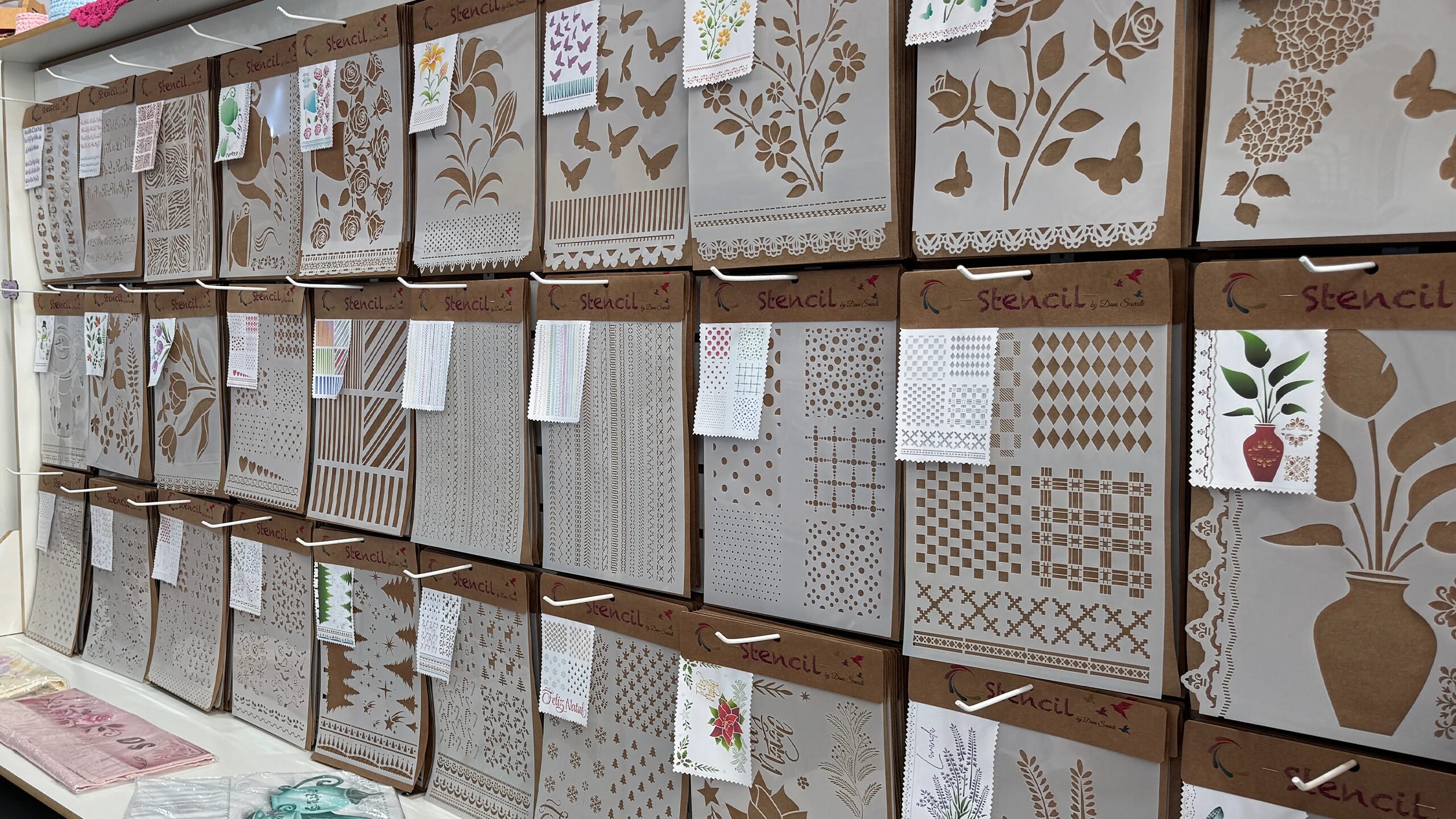 Stencils para artesanato Exclusivo Encantos e Cores Sorocaba